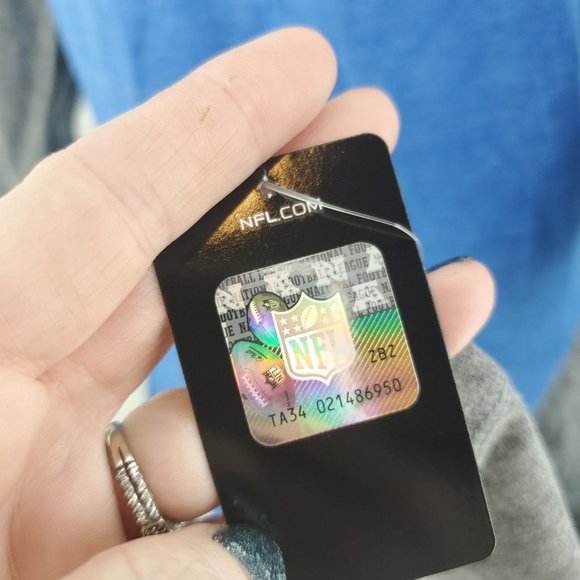 NFL Womens Blue Gray Indianapolis Lightweight Long Sleeve Activewear Top Size 1 - Picture 10 of 13